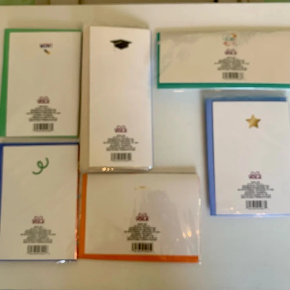 Lot of 6 Graduation Greeting Cards Set Celebration Grads Graduates Variety Pack